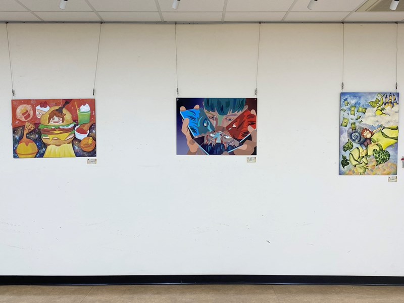 明明就很美 大明高中廣告設計科學生創作美術展覽6