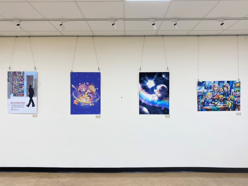 明明就很美 大明高中廣告設計科學生創作美術展覽7
