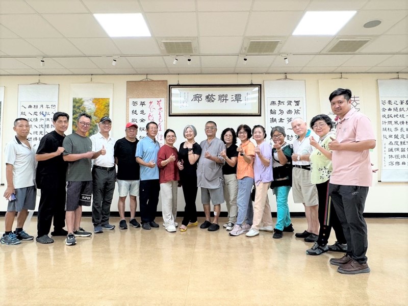 114年7月-8月臺中市榮美藝文傳承協會2025年會員聯展1
