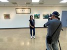 1141013潭聯藝廊-〈石雨集〉2025油畫聯展-群健電視臺採訪2
