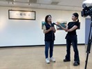 1141013潭聯藝廊-〈石雨集〉2025油畫聯展-群健電視臺採訪4