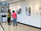 1141013潭聯藝廊-〈石雨集〉2025油畫聯展-群健電視臺採訪14