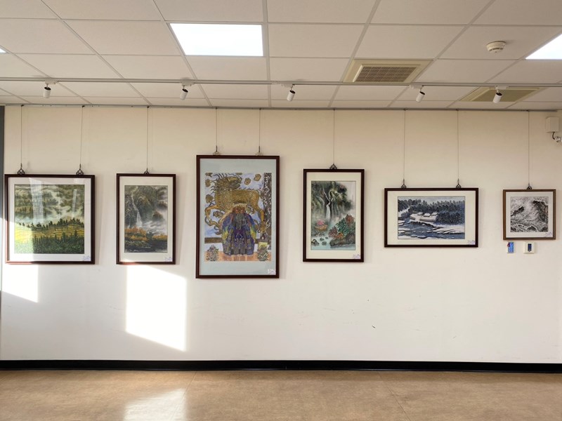 114年11月~12月翰墨逸韻—臺中市傳統畫藝協會會員聯展7