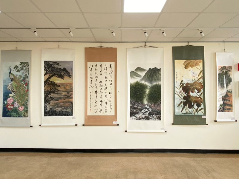114年11月~12月翰墨逸韻—臺中市傳統畫藝協會會員聯展8